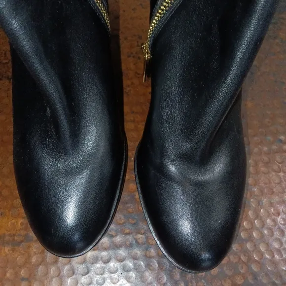 MICHAEL Michael Kors Aileen Vachetta Leather Wedge Ankle Boots