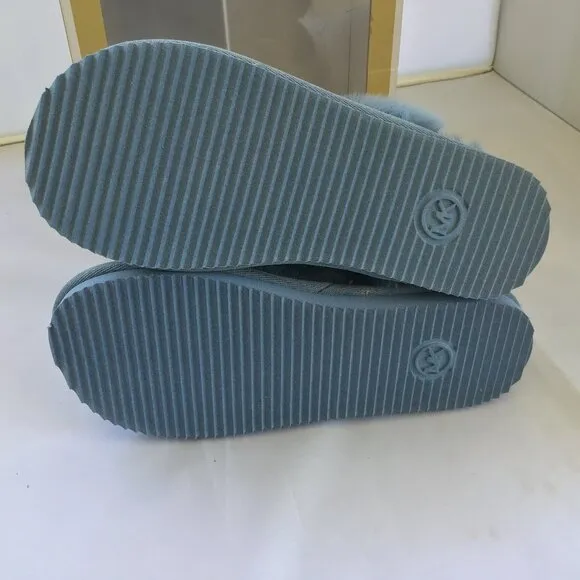 Michael Michael Kors Women's Janis Denim Scuff Slippers Size 6M