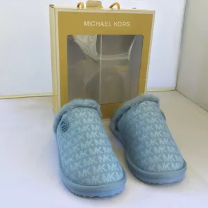 Michael Michael Kors Women's Janis Denim Scuff Slippers Size 6M