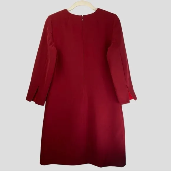 Milly Parisian Women’s Mod Minimalist Crepe Slim Cut Tailored Mini Dress Sz. 2