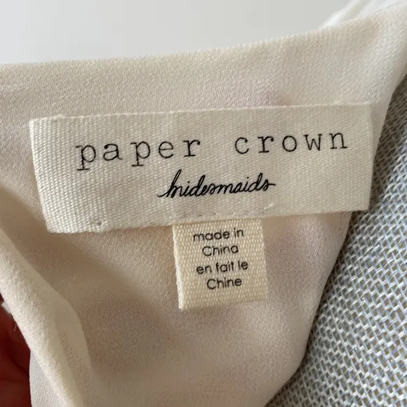 Minimalist Crewneck Short Sleeve Chiffon Cream Maxi Dress Cream Color Large