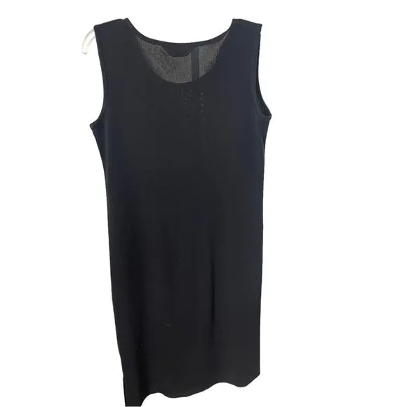 Misook Sleeveless Sheath Knit Dress, Minimalist Quiet Luxury Career Cocktails, S