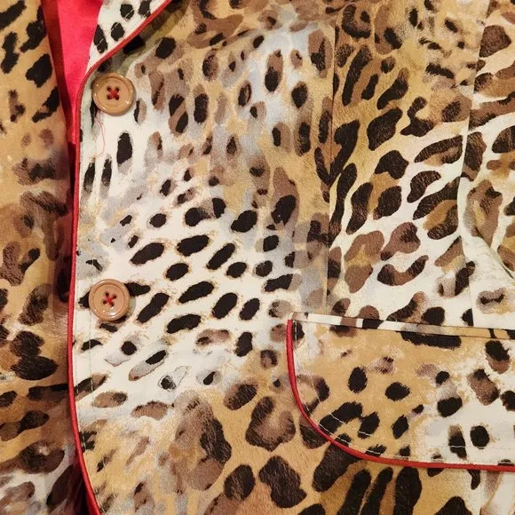 Mixed Leopard/Cheetah Print Blazer from Escada Sport