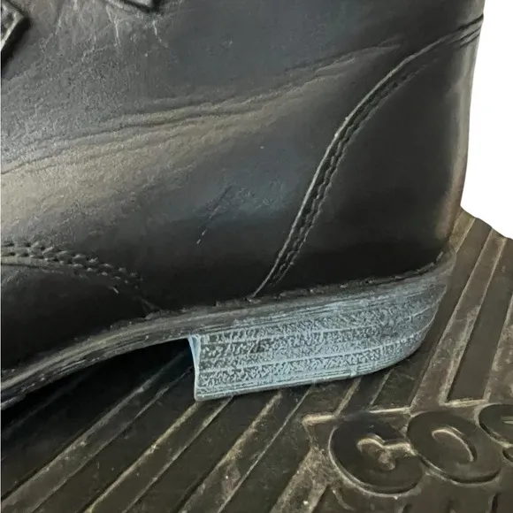 MIZ MOOZ Leighton Bootie in Black Leather Upper Womens Size 8 1/2