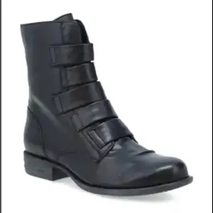 MIZ MOOZ Leighton Bootie in Black Leather Upper Womens Size 8 1/2
