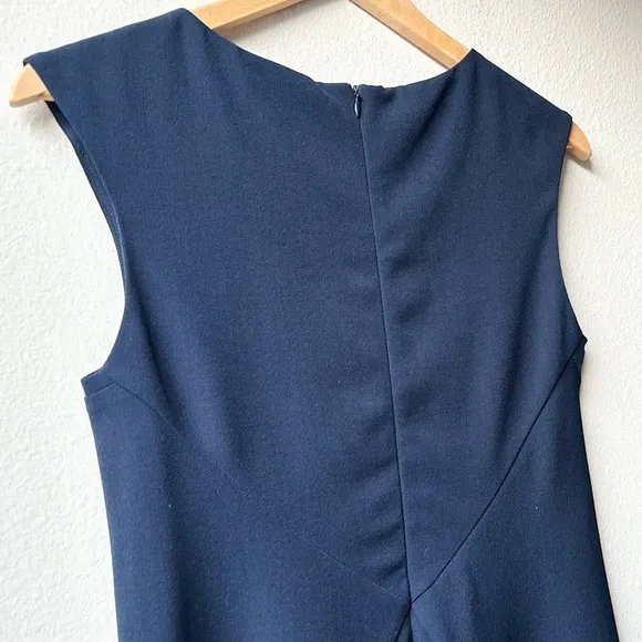 MM Lafleur The Pauline Dress A-Line Navy Blue Minimalist Size 4