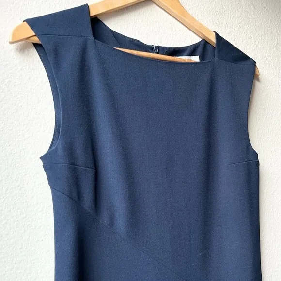 MM Lafleur The Pauline Dress A-Line Navy Blue Minimalist Size 4