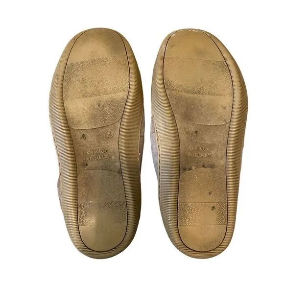 Moccasin Slippers Faux Fur Furry Winter Workwear Work