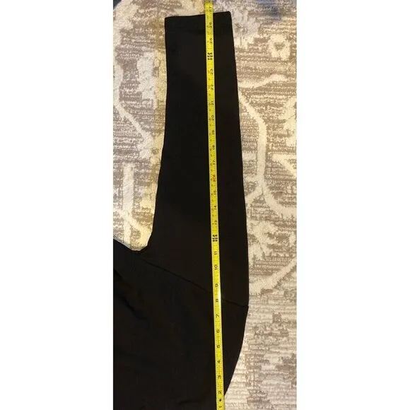 Modern Citizen Wrap Dress Women XL Classic Audrey Black Quiet Luxury