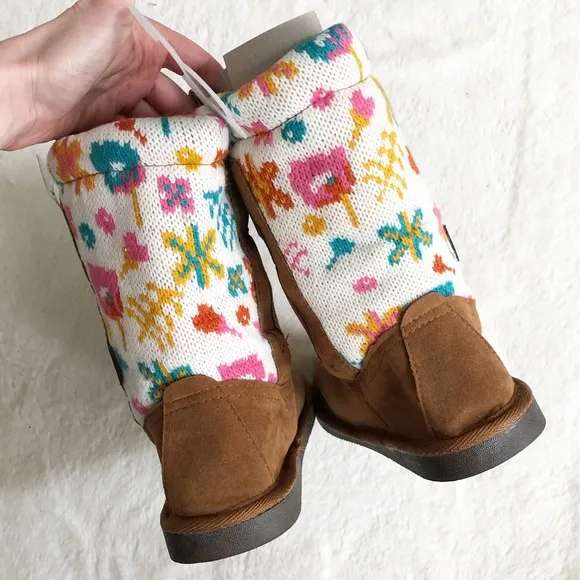 Muk Luks | Girls’ ‘Stacy’ Faux Fur Lined Boots NWT