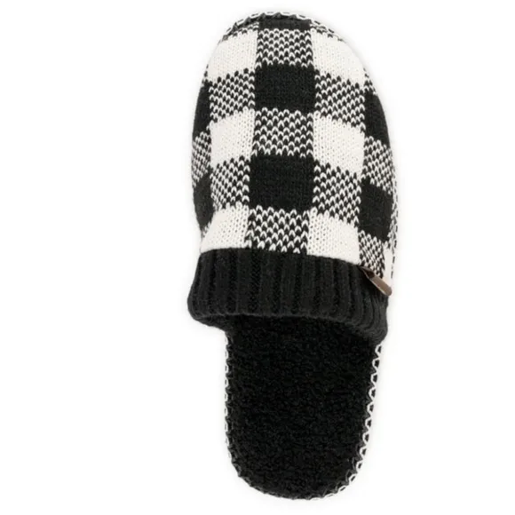 MUK LUKS Men’s Slippers Gift Set Buffalo Check