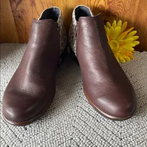 NAOT Brown Leather Ankle Boots