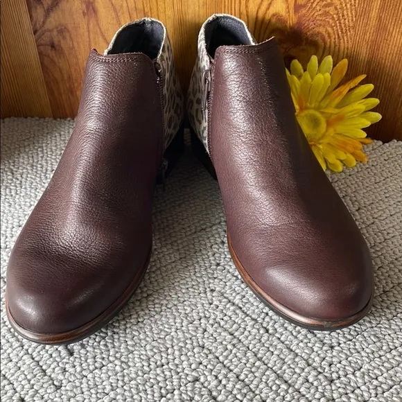 NAOT Brown Leather Ankle Boots