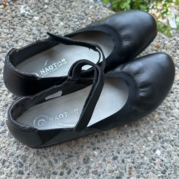 NAOT Koati Mary Jane Leather Shoes Comfortable Cushioned Size 40, 9 US Women’s