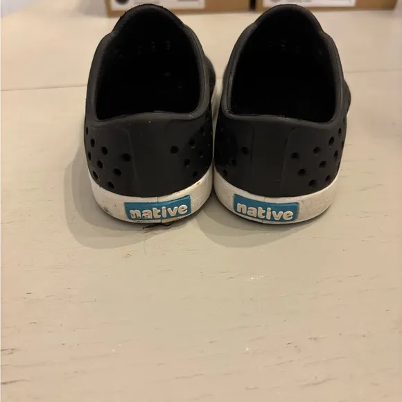 Native Kids Shoes - Jefferson in White, Black, and Gray lot of 3 pair! Size 6