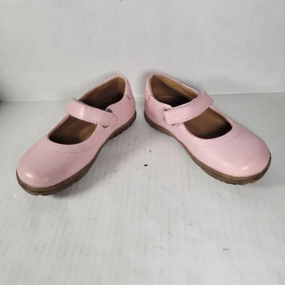 Naturnino Girls Pink Dressy Formal Toddler Mary Jane Hook &amp; Eye Shoes Size 24