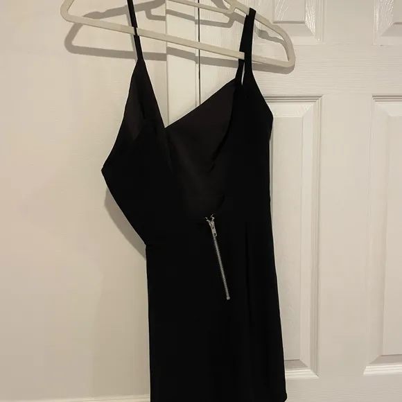 NBD x Naven Twins Revolve Mini Black Dress