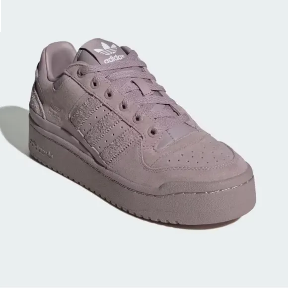 New adidas Forum Bold Stripes Preloved Fig / Preloved Fig / Cloud White