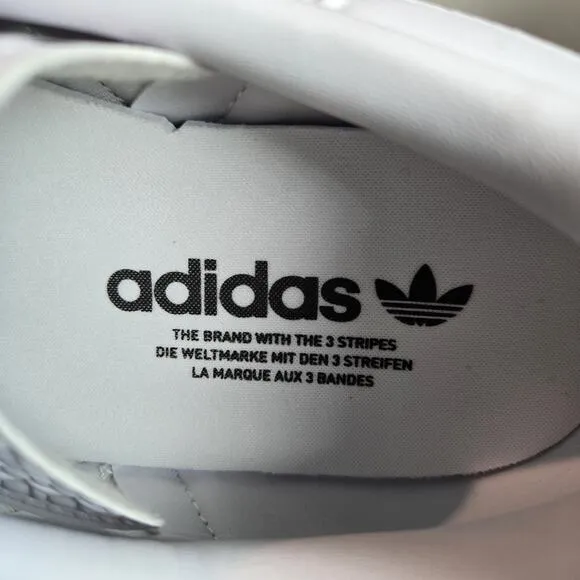 NEW Adidas Gazelle Bold Womens Size 11 Platform Sneakers Shoes White IE5130