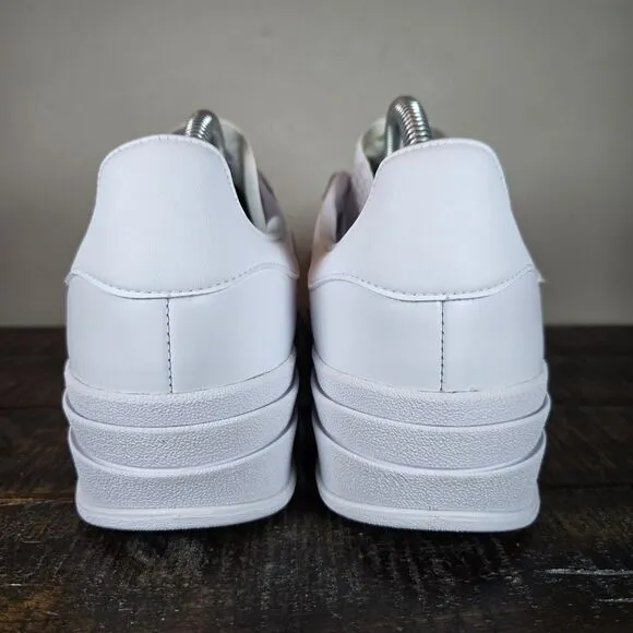 NEW Adidas Gazelle Bold Womens Size 11 Platform Sneakers Shoes White IE5130