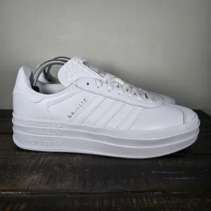 NEW Adidas Gazelle Bold Womens Size 11 Platform Sneakers Shoes White IE5130