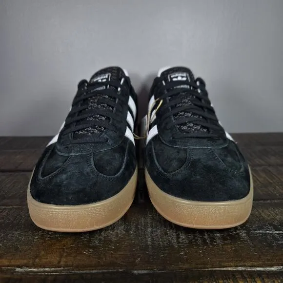 NEW Adidas Gazelle Indoor Mens Size 12 Low Top Shoes Sneakers Black White H06259