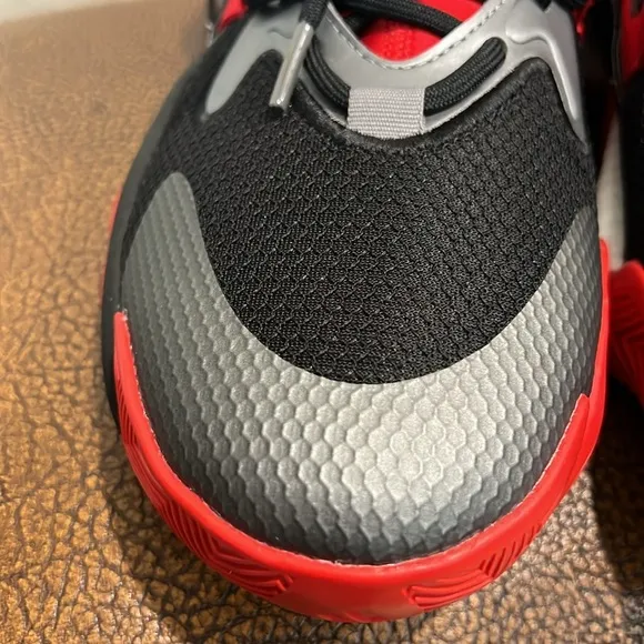 New Adidas Marvel Antman Anthony Edwards Basketball Star ⭐️ Black &amp; Red Sneakers