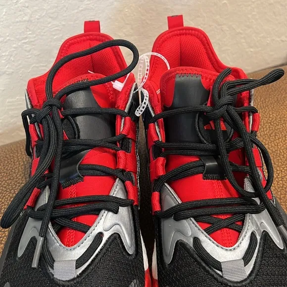 New Adidas Marvel Antman Anthony Edwards Basketball Star ⭐️ Black &amp; Red Sneakers