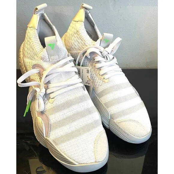 New Adidas Mens Adidas Trae Young 2 Low Dash Grey Basketball Shoes M 11 W 12