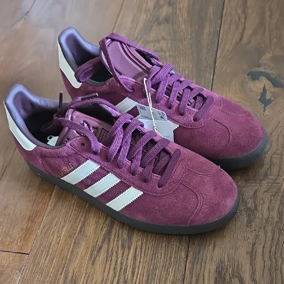 NEW Adidas Men's Purple/Maroon Sneakers Size 9 US