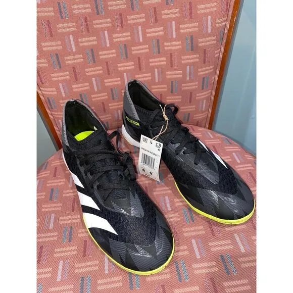 New Adidas Predator Accuracy Injection.3 Indoor Soccer Shoes Size Mens 8 IG6271
