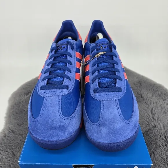 New adidas SL72 RS Blue Bright Red Men's Shoes Size 12