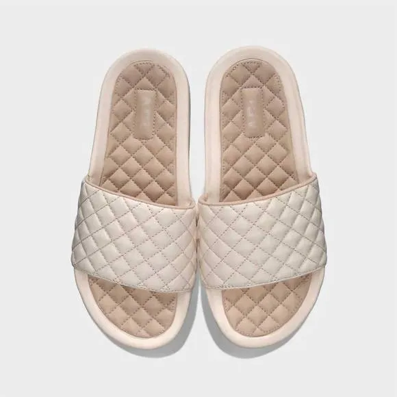 NEW APL women's lusso slide in creme/rose dust