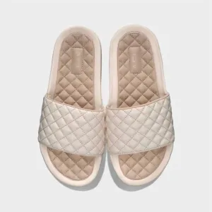 NEW APL women's lusso slide in creme/rose dust
