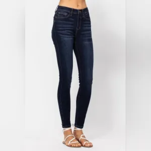 New Arrival!! Judy Blue Full Size High Waist Handsand Skinny Jeans