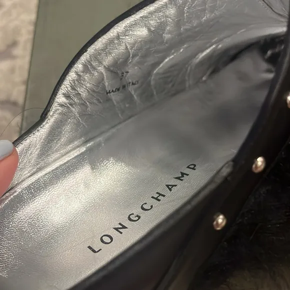 🌸New Arrival🌸 Longchamp women's goat fur slippers