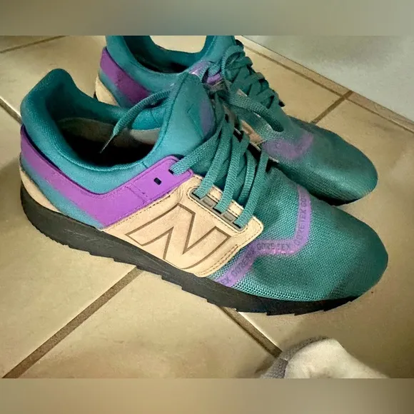 NEW BALANCE 247 GORE-TEX VIOLET PURPLE TEAL BLACK BROWNSZ 12
