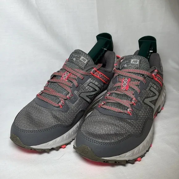 New Balance 410 V6 Trail Running Shoes Gray Pink Sneakers Hiking Women’s 6