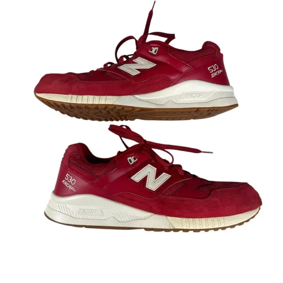 New Balance 530 Red Sneakers Men’s Size 12 | Retro Dad Shoes Lifestyle