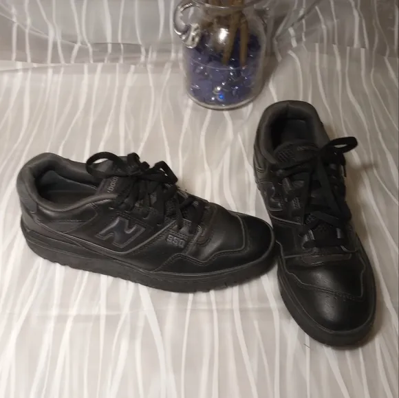New Balance 550 Dr. Scholl's Work IN Comfort Men's Black Sneakers Size 8.5