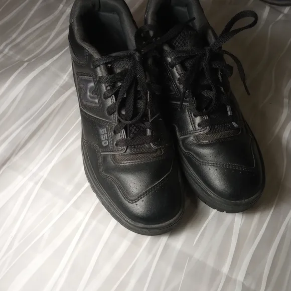 New Balance 550 Dr. Scholl's Work IN Comfort Men's Black Sneakers Size 8.5