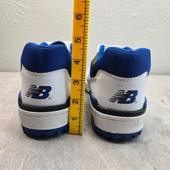 New Balance 550 Sneakers Mens 10.5 White Royal Blue Streetwear Low Top Shoes