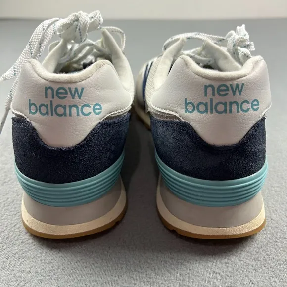New Balance 574 Core Plus Shoes Mens 9.5 Rain Cloud Blue ML574SOU