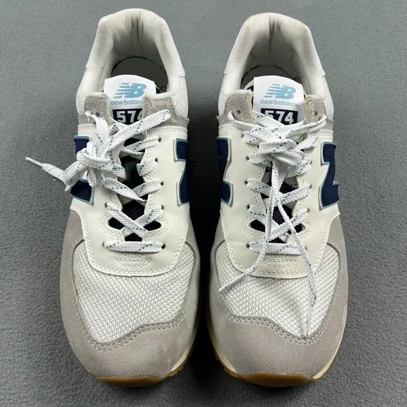 New Balance 574 Core Plus Shoes Mens 9.5 Rain Cloud Blue ML574SOU