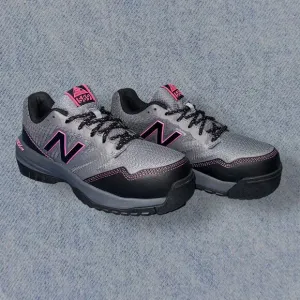 New Balance 589 Industrial Safety Shoes Steel Toe Gray/Pink, Women’s Size 7