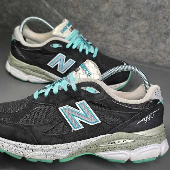 New Balance 990v3 Women's Size 8.5 Gray Made In USA Sneakers Shoes W990AB3