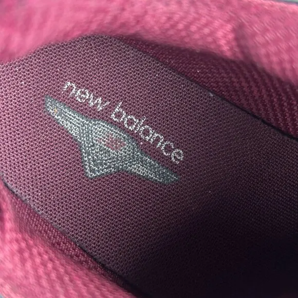 New Balance 990v5 Suede Athletic Shoes Womens 8.5 Mens 7 Red Low Top