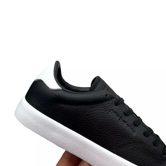 New Balance CT210 V1 Youth Boys Leather Sneaker Size 4.5 Black/White Skate Shoes