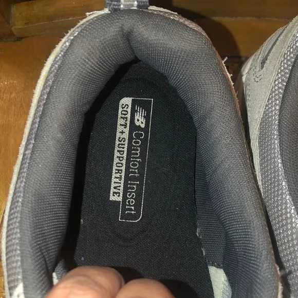New Balance Men's Gray Athletic Shoes