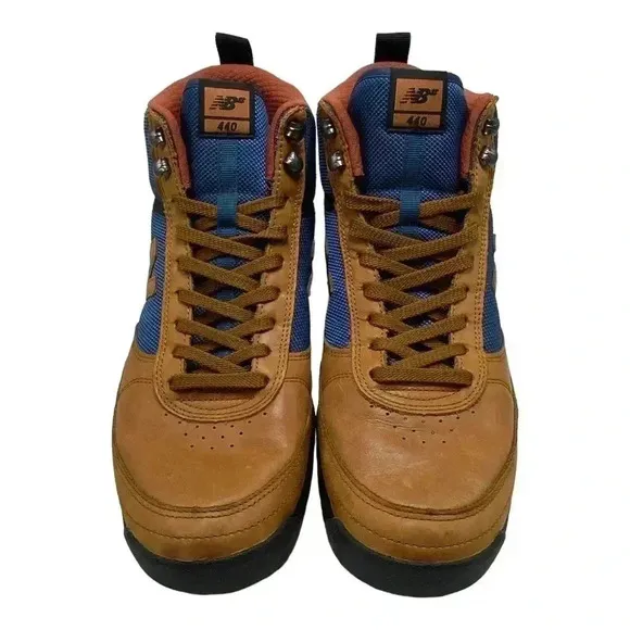 New Balance Numeric 440 High Trail workwear boots Brown Navy NM440TRA size 11.5